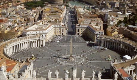 Urlaub Italien Reisen - Blick vom Petersdom