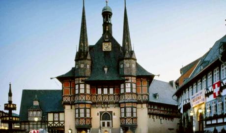 Urlaub Deutschland Reisen - © Tourismusverband Harz -Rathaus_Wernigerode