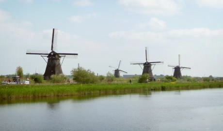 Urlaub Niederlande Reisen - Mühlen in Kinderdijk